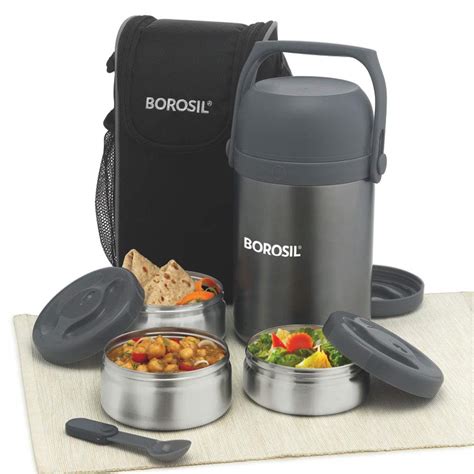 borosil hydra hot-n-fresh stainless steel lunch box review|10 Best Borosil Lunch Boxes for Keeping your Meals Fresh at .